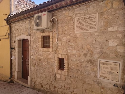 la casa in Via Marconi ove ha dormito S.Gerardo