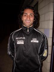 Antonio Barbetta autore del gol per Artemisium