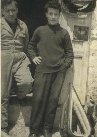 Il Maestro Narducce Pugliese e un suo discepolo