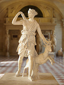 Diana Dea della Caccia (foto tratta da Wikipedia.org )