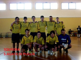 Squadra Sant'Agata al torneo Piccoli Comuni