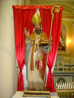 Statua del Santo della Chiesa di S.Michele Arcangelo